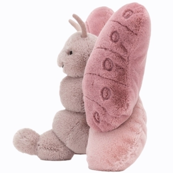 Jellycat Beatrice Butterfly Plush & Soft 8x13" BNWT Authentic - Picture 3 of 6